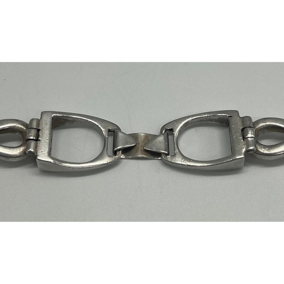 Gucci Horsebit Chain Bracelet Sv925 Old - Picture 5 of 16